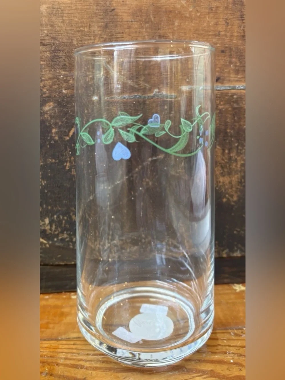 Corelle Country Cottage glass tumblers 16 oz set/4